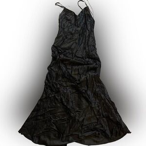 NWT | 90s Vintage A.B.S. Black Strappy Gown | Size:4